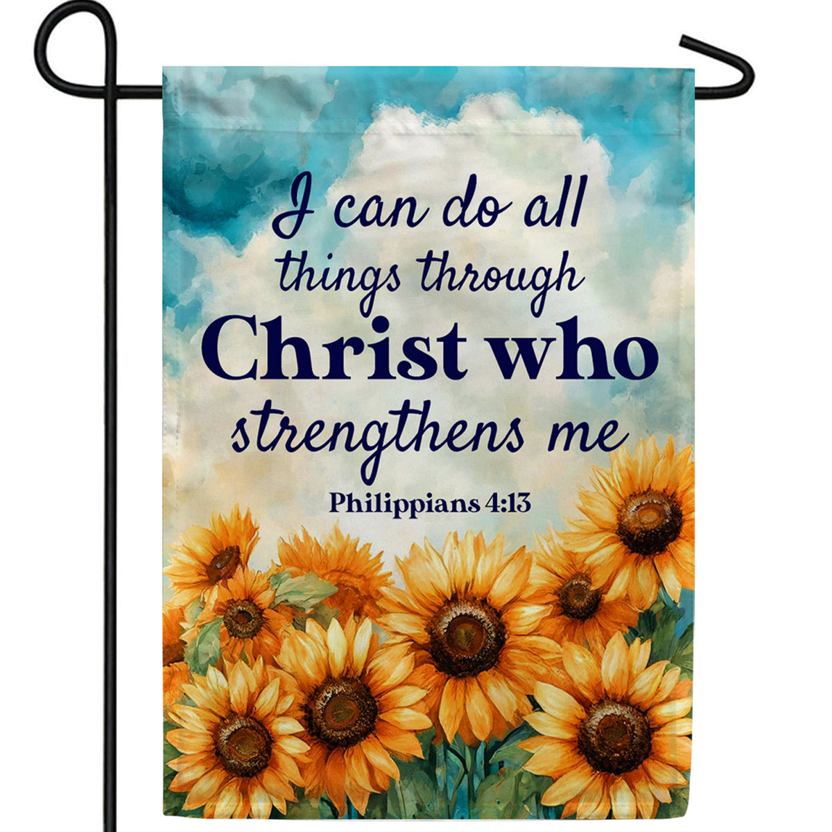 Christ Strengthens Double Sided Garden Flag