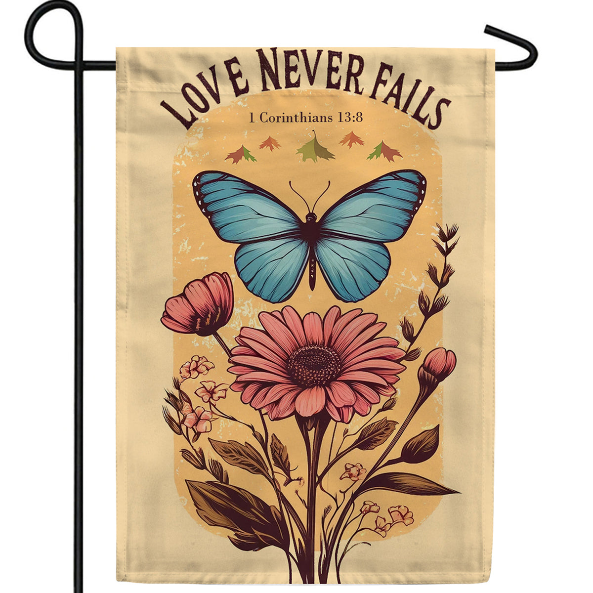 Timeless Love Double Sided Garden Flag