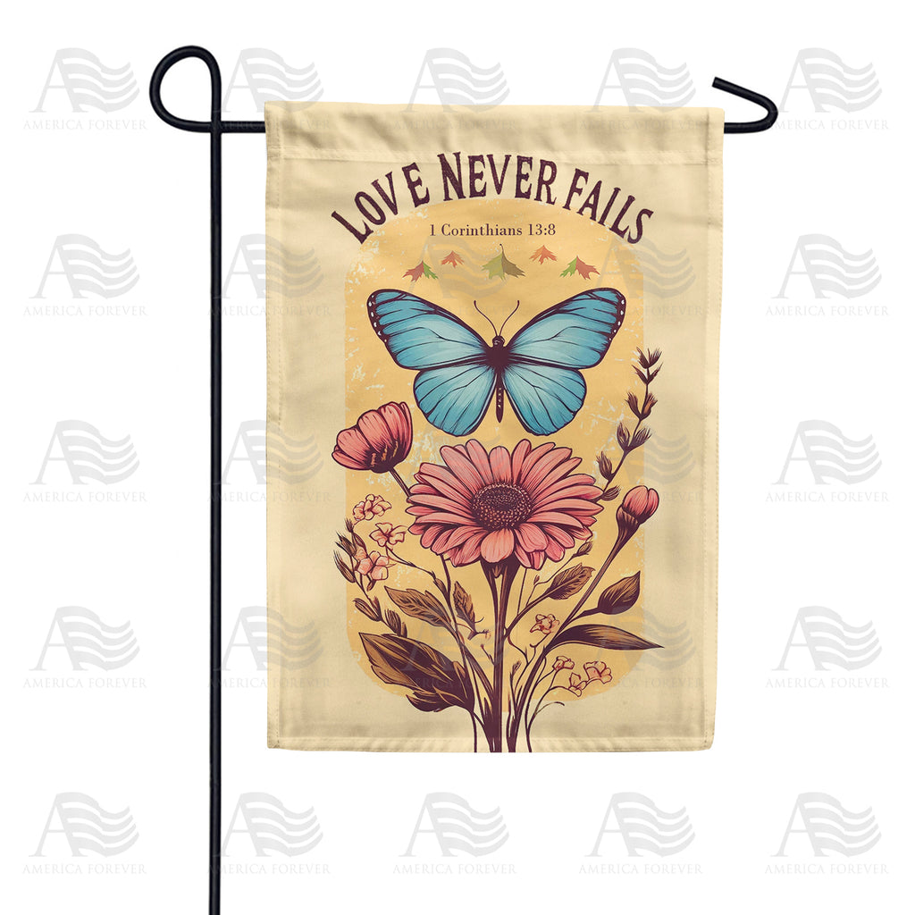 Timeless Love Double Sided Garden Flag