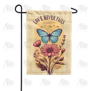 Timeless Love Double Sided Garden Flag