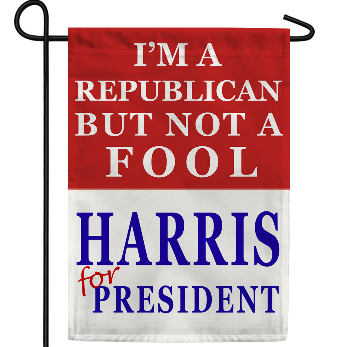 Harris for President Double Sided Garden Flag
