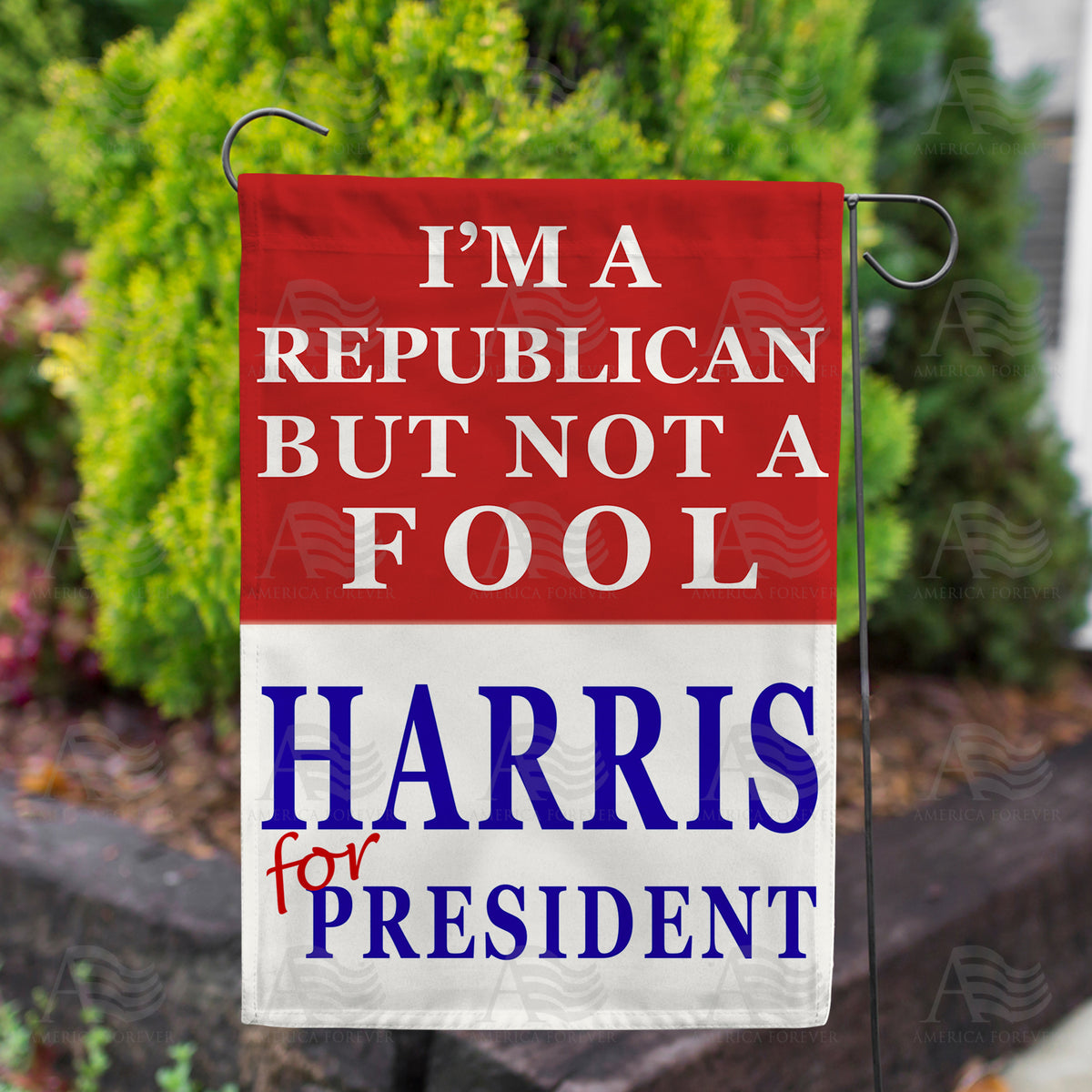 Harris for President Double Sided Garden Flag