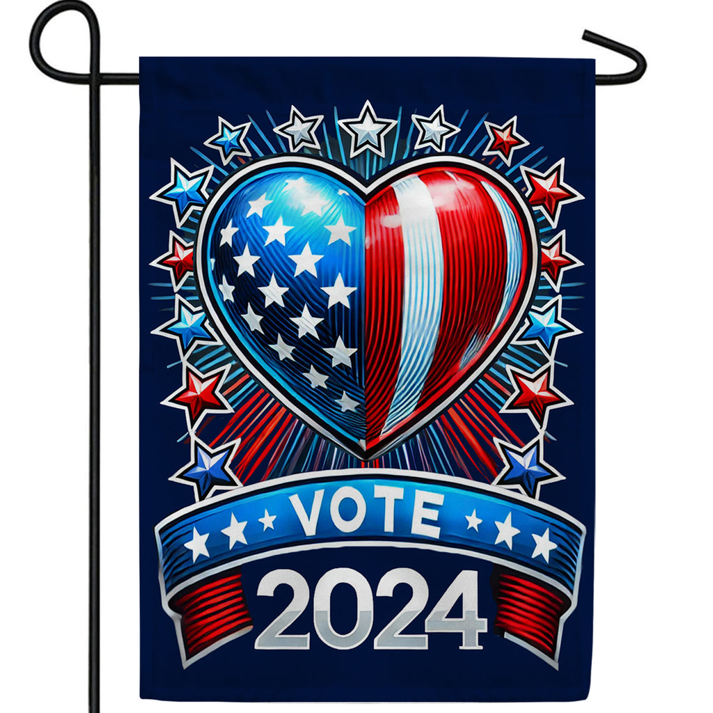 2024 Presidential Election Vote Double Sided Garden Flag