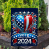 2024 Presidential Election Vote Double Sided Garden Flag