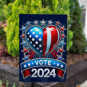 2024 Presidential Election Vote Double Sided Garden Flag