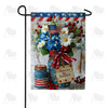 America the Beautiful Mason Jar Double Sided Garden Flag