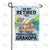 Professional Grandpa Fishing with Grandkids Double Sided Garden Flag