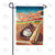 Playball Baseball Diamond Double Sided Garden Flag