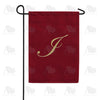 Ornate Script Monogram Double Sided Garden Flag