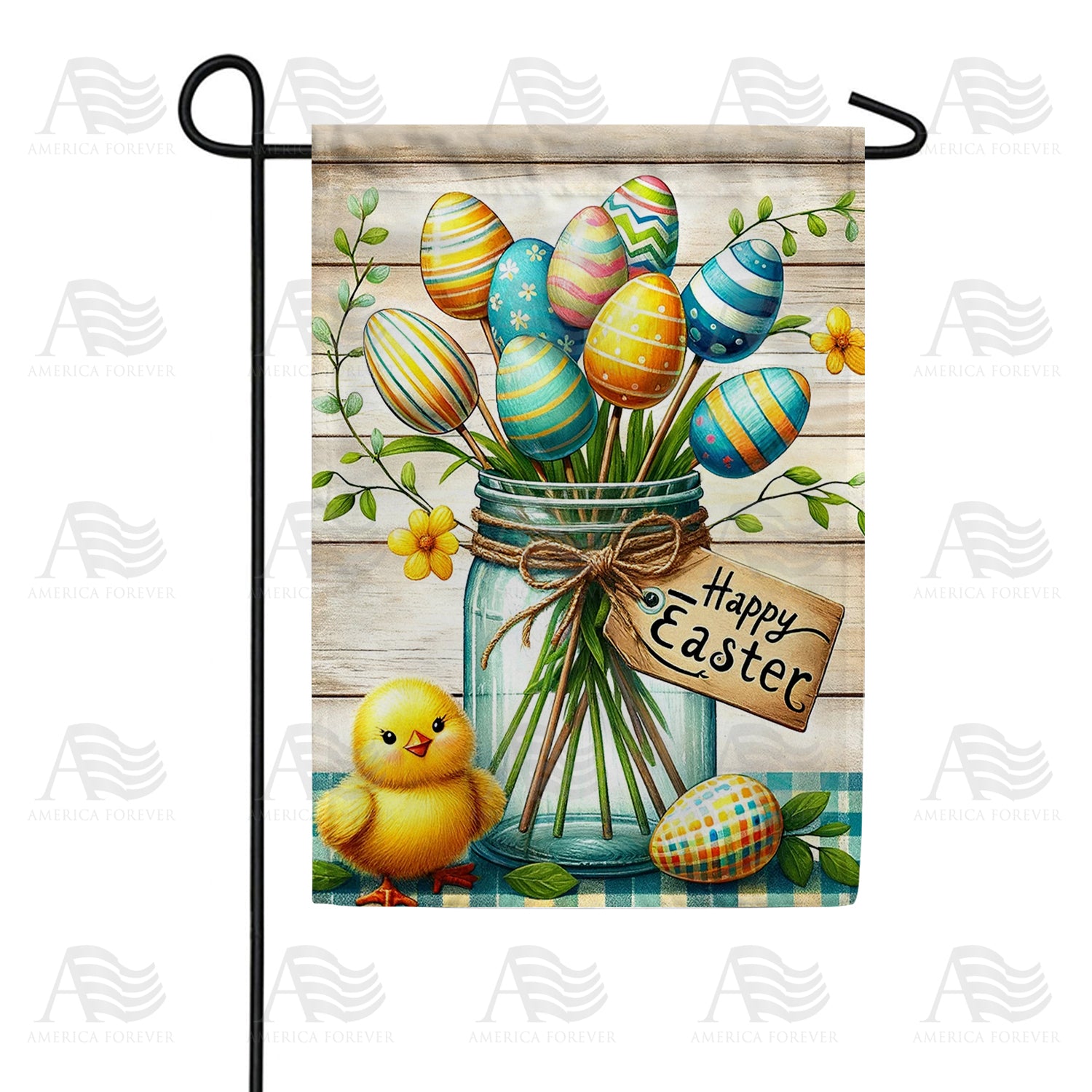 Springtime Easter Delight Double Sided Garden Flag