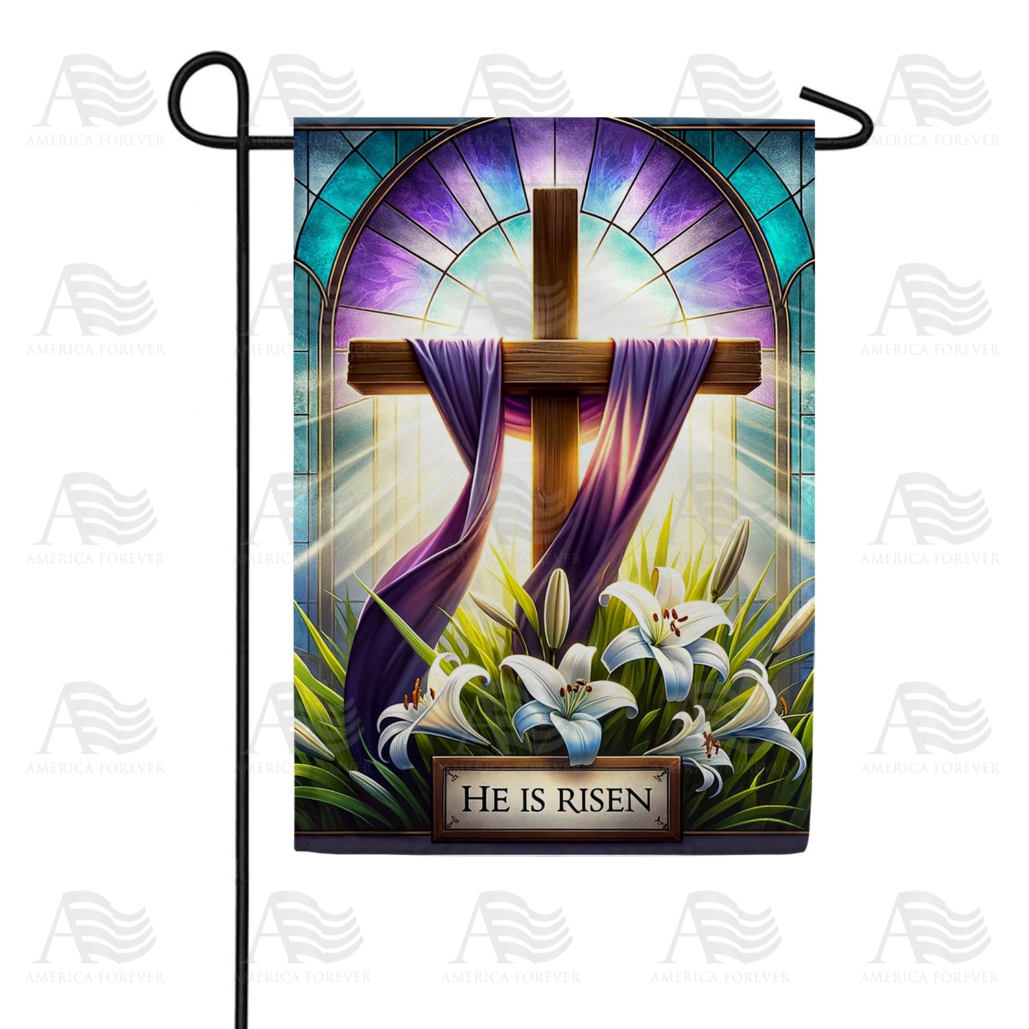 Dawn of Hope Double Sided Garden Flag