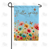Spring Blossom Welcome Double Sided Garden Flag