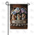 Rustic Welcome Blooms Double Sided Garden Flag