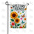 America Forever Welcome Friends Double Sided Garden Flag