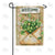 Welcome Shamrock Envelope Double Sided Garden Flag