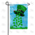 Leprechaun Hat Shamrock Magic Double Sided Garden Flag