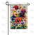 Watercolor Pansy Garden Double Sided Garden Flag
