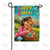 Happy Easter Girl Egg Hunt Double Sided Garden Flag