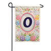 Easter Bunny Monogram Double Sided Garden Flag 12.5" x 18"