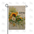 Welcome Frog Botanical Double Sided Burlap Garden Flag