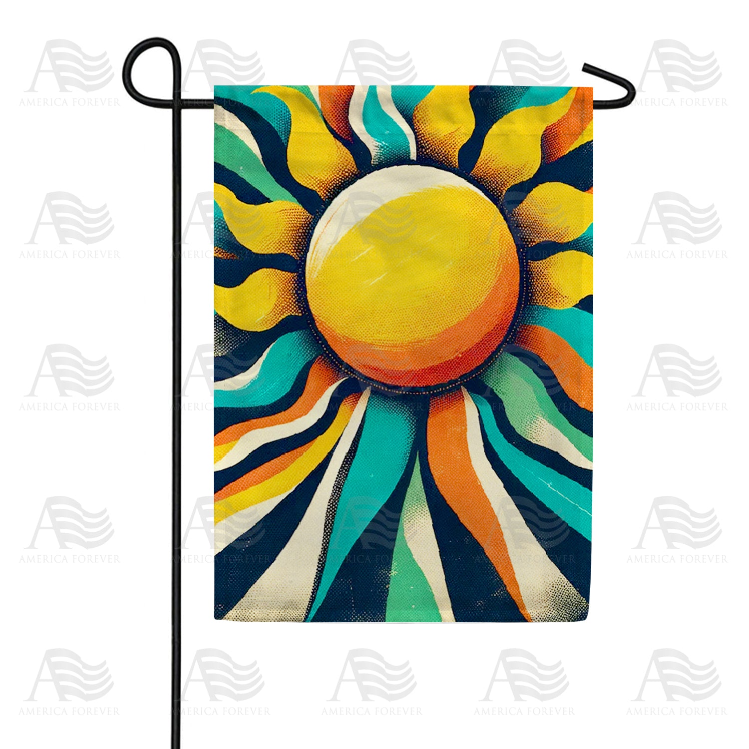 Summer Sol Radiance Double Sided Garden Flag