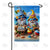 Beachside Gnome Cheers Double Sided Garden Flag