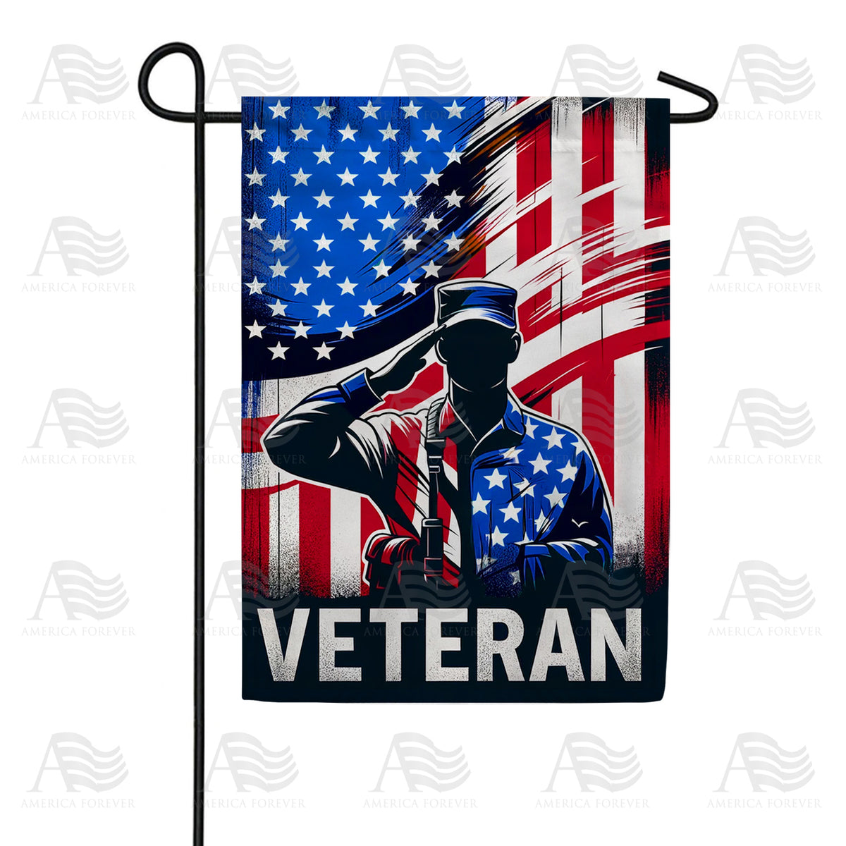 Salute to Service Double Sided Garden Flag