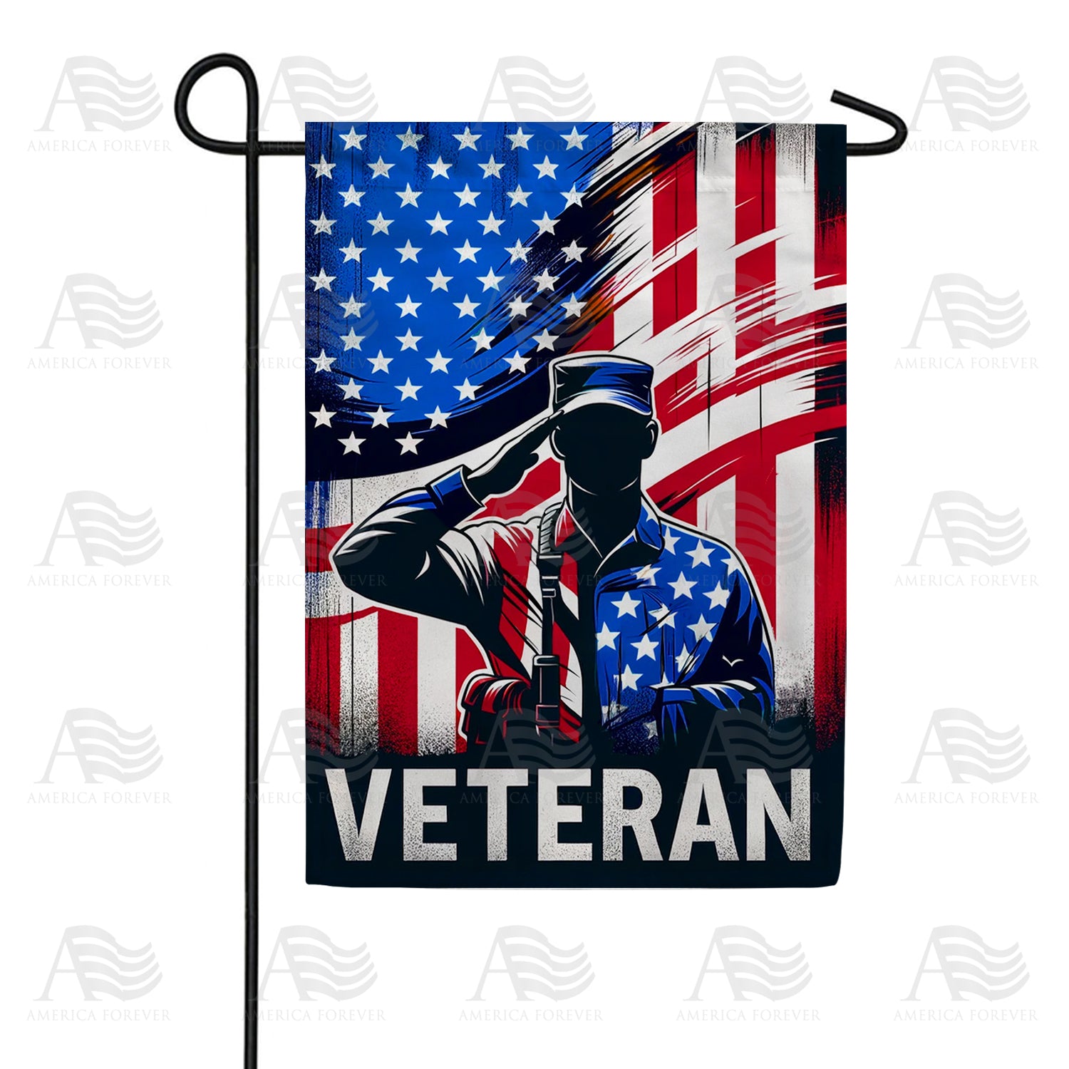 Salute to Service Double Sided Garden Flag