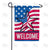 Welcome Patriotic Barn Star Double Sided Garden Flag