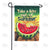 Take a Bite Out of Summer Watermelon Double Sided Garden Flag