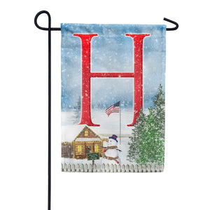 Christmas Trees For Sale Double Sided Monogram Garden Flag