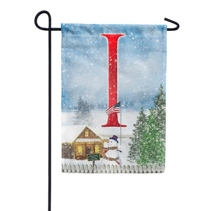 Christmas Trees For Sale Double Sided Monogram Garden Flag