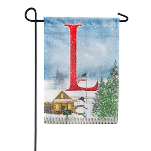 Christmas Trees For Sale Double Sided Monogram Garden Flag