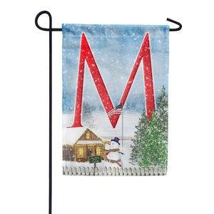 Christmas Trees For Sale Double Sided Monogram Garden Flag
