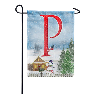 Christmas Trees For Sale Double Sided Monogram Garden Flag