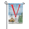 Christmas Trees For Sale Double Sided Monogram Garden Flag