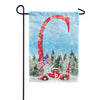 Stay Warm America Double Sided Monogram Garden Flag