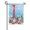 Stay Warm America Double Sided Monogram Garden Flag