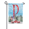 Stay Warm America Double Sided Monogram Garden Flag