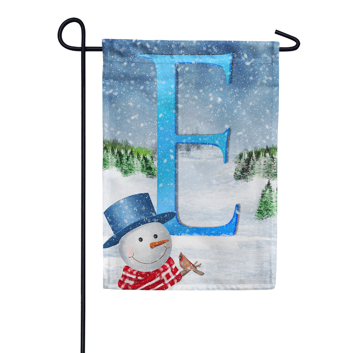 There's Snow Sun Today! Double Sided Monogram Garden Flag