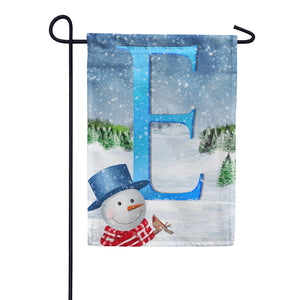 There's Snow Sun Today! Double Sided Monogram Garden Flag