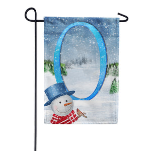 There's Snow Sun Today! Double Sided Monogram Garden Flag
