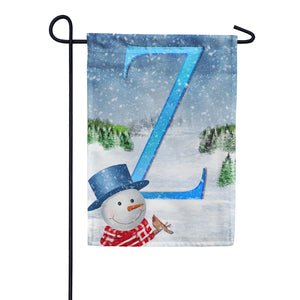 There's Snow Sun Today! Double Sided Monogram Garden Flag