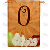 Apples & Pears Monogram Double Sided House Flag