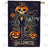 America Forever Happy Halloween Skeleton Double Sided House Flag