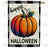 Buffalo Plaid Halloween Pumpkin Double Sided House Flag