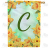 Daffodils Double Sided House Flag