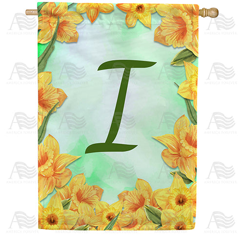 Daffodils Double Sided House Flag