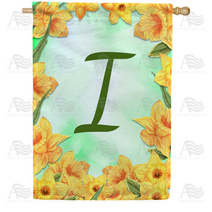 Daffodils Double Sided House Flag