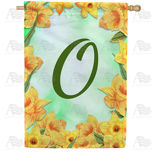 Daffodils Double Sided House Flag